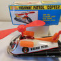 Higway Patrol  - Space Copter  - Masudaya - Japan 1969/70