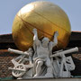 Atlas atop the Hofburg Palace.