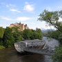 Murinsel, an artificial island-bridge on the Mur River.