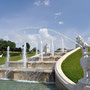 The Upper Belvedere fountain.