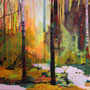 Freitagswald, 140x180 cm, 2013 Acryl/Leinwand