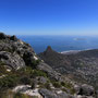 Ausblick auf Kapstadt vom Tafelberg / View over Capetown from Table Mountain