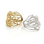 Lianes or jaune et argent