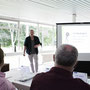 Eine der Präsentationen | Foto: Eva Czaya / UNIAKTIV