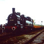 (c) Stadt- u. Kreisarchiv Arnstadt, 1988, Waggons des Rennsteig-Express zur 900 Jahrfeier in Crawinkel, Dia Nachlass Käthe Bohnhardt