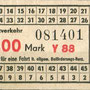 privates Archiv kps - Busticket DDR