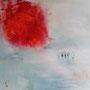 Al gran sole carico d'amore (Luigi Nono), Vera Loos 2020, Acryl auf Leinwand, 100 x 93 cm