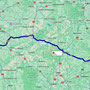Route Allschwil -> Molineuf