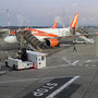 Flugplatz Basel: Unser Flugzeug steht bereit
