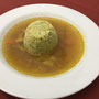 Caldo de Pollo con mofongo
