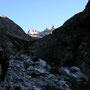 Aufstieg zur Aiguille Dibona, La Berarde, Dauphine