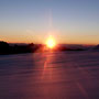 Sonnenaufgang über dem Allalingletscher