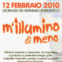 M'illumino di Meno 12 febbraio 2010