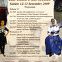 Costumi e tradizioni dall'Italia e dal Mondo, 12-13 settembre 2009