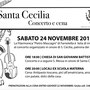 Festa di Santa Cecilia 2018, 24 novembre