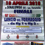 Lancio del formaggio - Locandina, 18 aprile 2010