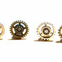 1parts panel earring (2color≪4種≫:gold/silver) 