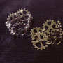chain ring (￥1000-/11-12号1size/2color:gold/silver)
