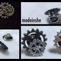 寄り添うpinbadge (￥1000-/2color:gold/silver) 