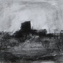 Schwarz auf Weiß, Aquarell