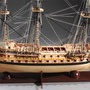 32-17 ベローナ H.M.S.BELLONA　　年代：　   1780年  製作者：   三上裕久  製作期間： 2年