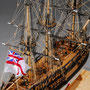 34-33 バウンティー  H.M.S.BOUNTY  国　籍   nationality     イギリス 建造年   age     1787 縮　尺   scale   1/100 製作方法 kit   キット 製 作：井上　雄治　Yuji Inoue