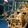 35-40　ハンブルグ　HAMBURG　　 年代  　1667   　 船籍  ブランデンブルグ  　 縮尺 1/50     キットメーカー　コーレル　COREL     製作者  和田 元夫　 Motoo Wada