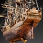 34-34 バウンティー  H.M.S.BOUNTY  国　籍   nationality     イギリス 建造年  age     1787 縮　尺   scale   1/96 製作方法 scratchbuilt     自作 製 作： 奥村 英二　Eiji Okumura