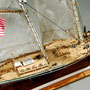 34-37 アンナ・マリア  ANNA MARIA　　国　籍    nationality     アメリカ 建造年    age     1815 縮　尺    scale   1/55 製作方法 scratchbuilt     自作 製 作： 東　康生　Yasuo Azuma　