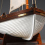 34-25 ビクトリーのランチ  VICTORY’ｓ　Launch　　国　籍   nationality     イギリス 建造年  age     1765 縮　尺   scale     1/16 製作方法 kit or scratchbuilt     キット 製 作：金子　利夫 Toshio Kaneko