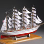 34-45 日本丸  NIPPONMARU　　国　籍    nationality     日本 建造年    age     1984 縮　尺    scale    1/160 製作方法 kit   キット 製 作： 稲川 健二　Kenji Inagawa