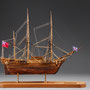 34-34 バウンティー  H.M.S.BOUNTY  国　籍   nationality     イギリス 建造年  age     1787 縮　尺   scale   1/96 製作方法 scratchbuilt     自作 製 作： 奥村 英二　Eiji Okumura