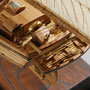 34-39  フライング・フィッシュ　　FLYING FISH　　国　籍    nationality     アメリカ 建造年    age     1860 縮　尺    scale    1/75 製作方法 scratchbuilt     自作 製 作：松 下 利夫　Toshio Matsushita