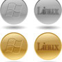 Windows y Linux ::: Platinum, Silver, Gold y Bronce ::: Iconos