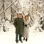 1987 - Claudine et Jacques dans la neige