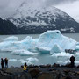 IJsschotsen van de Portage Glacier