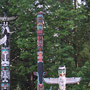 Totems in Stanley Park 