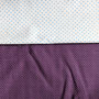 Minipünktchen (blau auf weiß und pink auf lila)
