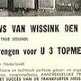 Uit een advertentie van de muziekwinkel van Willy Wissink