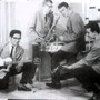 The Giants in de zomer van 1962 zonder Willy. vlnr: Eddy Klee, Eddy Hündt, Hans de Wekker, Henk Smitskmap