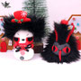 Spooky snowman & Krampustree