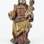 Terracottaskulptur 'Maria mit Kind' Italien 16./17. Jhd, Höhe 31cm