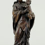 Holzskulptur 'Maria mit Jesuskind', Norddeutschland 17./18. Jhd., Höhe 35 cm