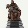 Marienskulptur 'Pieta' Maria mit Jesus, Niederlande 17.Jhd. Höhe 16cm, Erlös 380 €