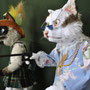 Die Katzenpiratinnen Ginger und Kitty Blue