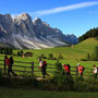 Am Weg zur Gampenalm u. Schlüterhütte