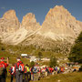 Langkofelgruppe Wanderung zur Steinernen Stadt