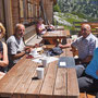 Einkehr auf der Erfurterhütte