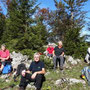 Rast am Fuße des Schneeberg