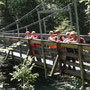 Hängebrücke über der Koppentraun